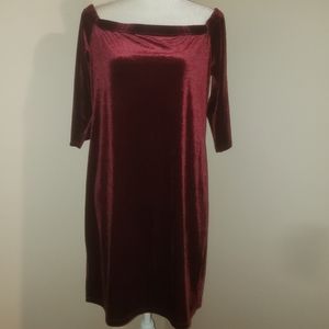 Ambience Velvet Dress Size 1XL.  Gorgeous EUC